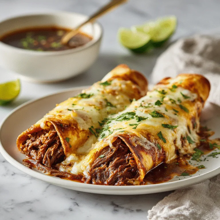 Birria Enchiladas: A Flavor-Packed Mexican Fusion Dish