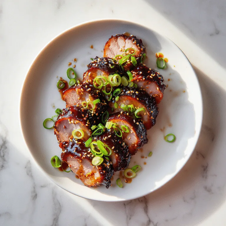 Flavorful Honey Glazed Char Siu Pork Tenderloin That Tastes Like Restaurant Quality