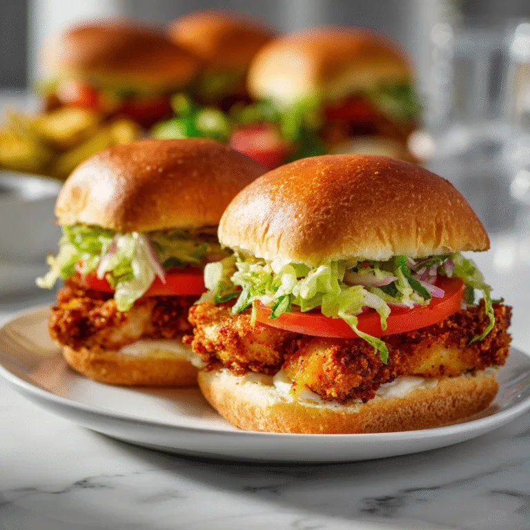 Air Fryer Spicy Chicken Sandwich: Crispy, Juicy, and Flavor-Packed
