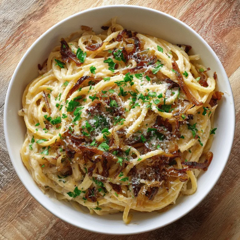 French Onion Pasta