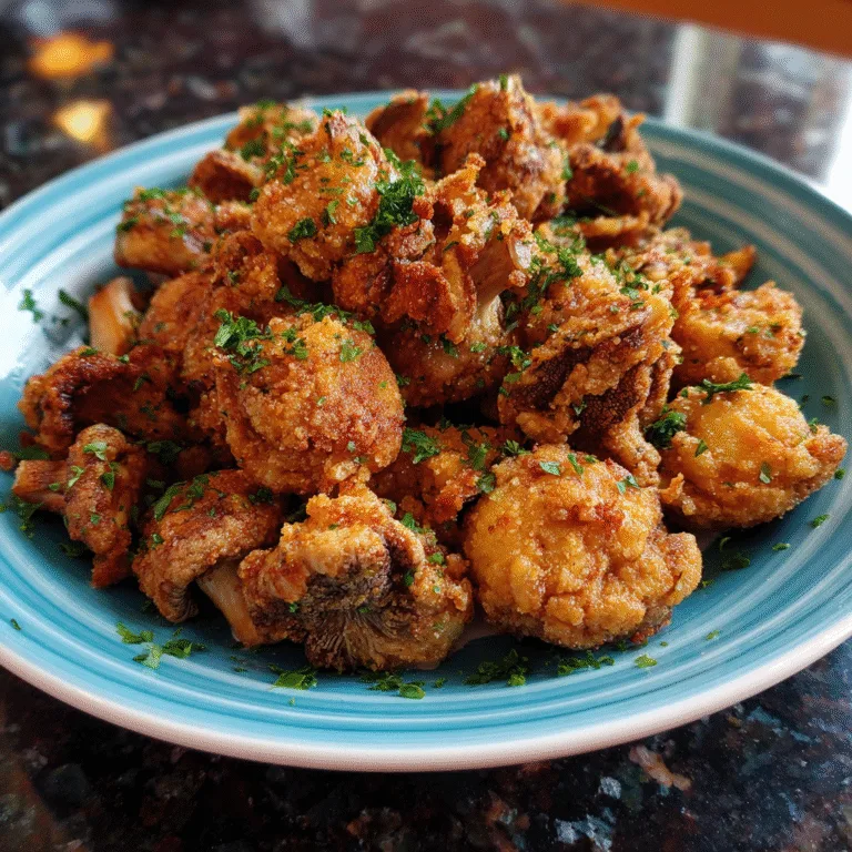 Fried Mushrooms