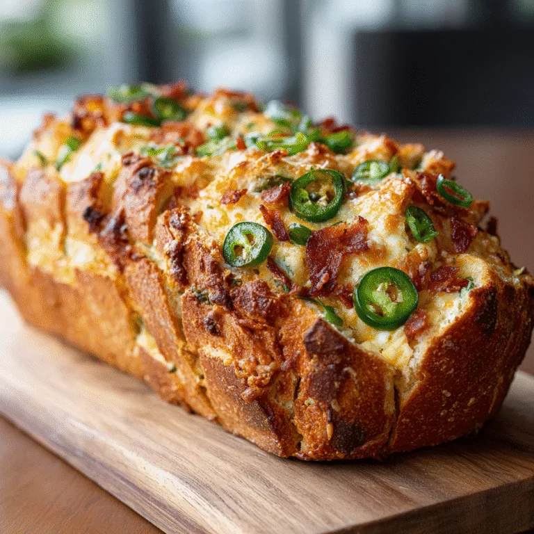 Jalapeño Popper Bread