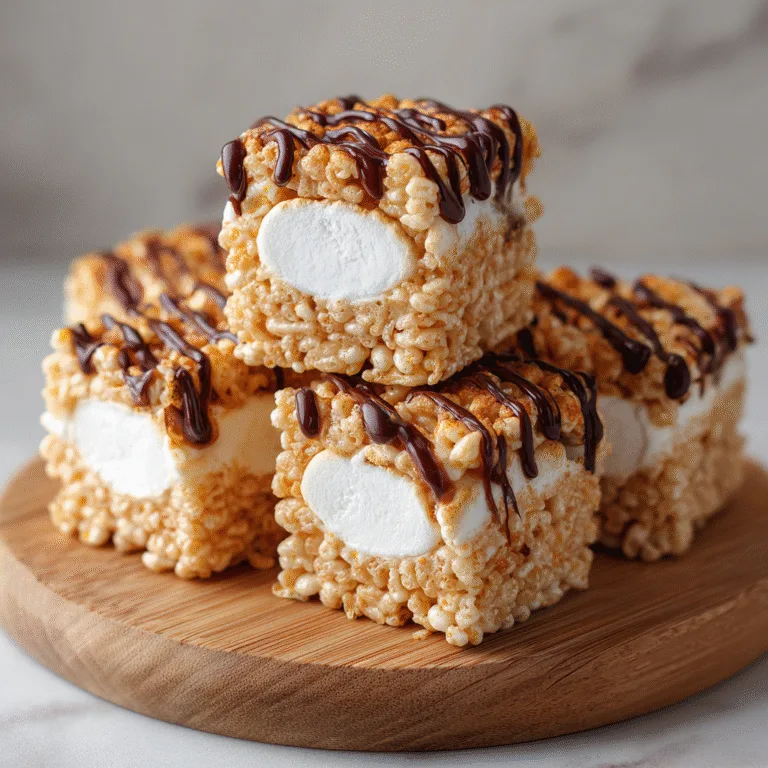 S’more Rolled Rice Krispie Treats