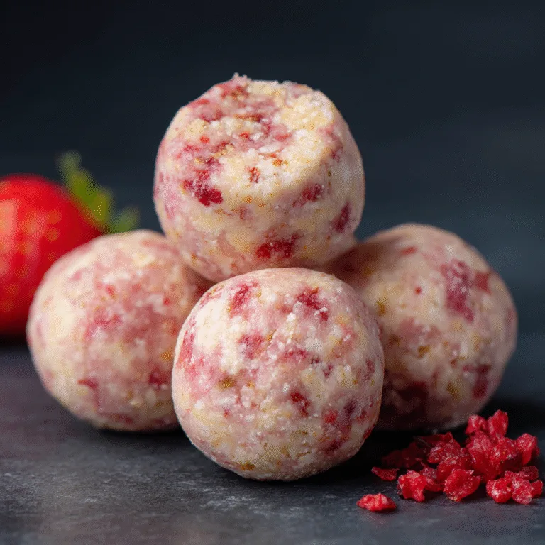 Strawberry & Banana Frozen Balls for Dogs