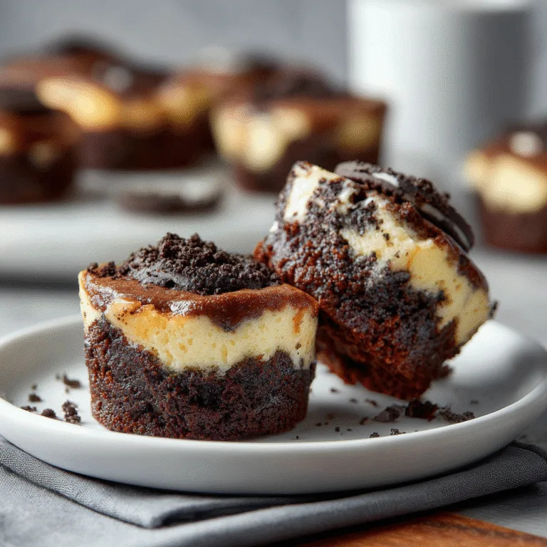 Oreo Cheesecake Stuffed Brownie Bites – Viral Dessert Recipe